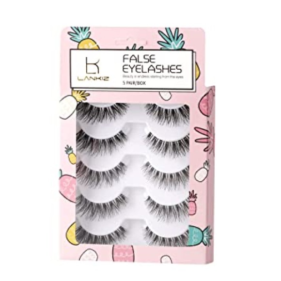 Lankiz 5 pairs of fake eyelashes - Picture 1 of 4